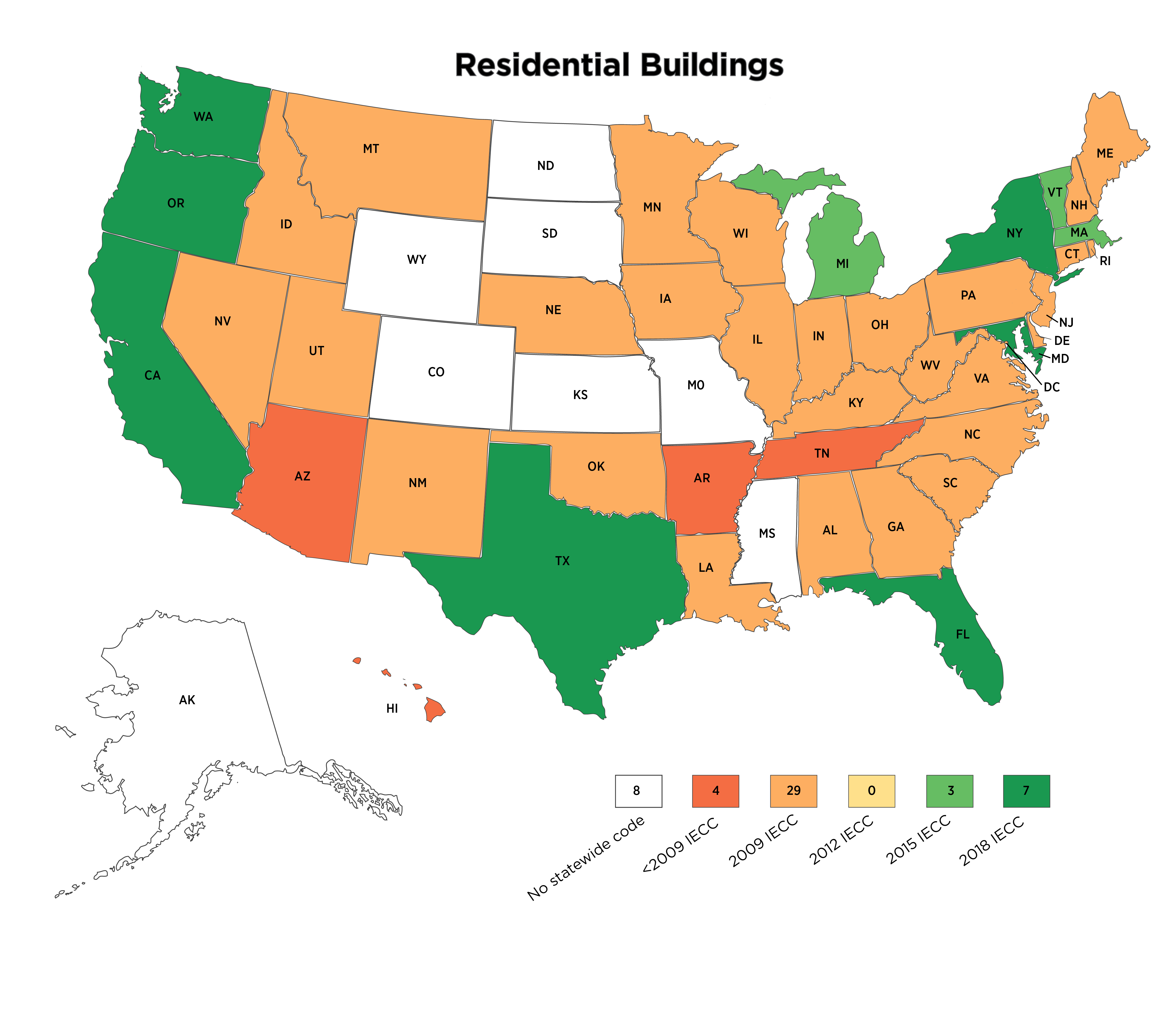 state energy code map