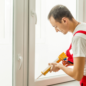 weatherization caulking