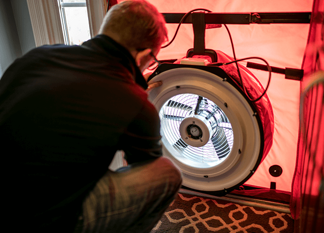 blower door fan