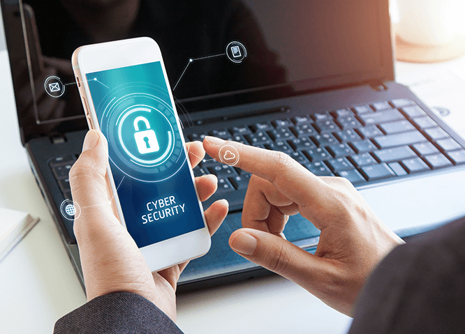 cybersecurity on mobile device