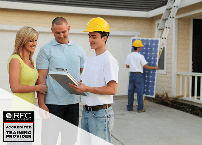 IREC-accredited solar sales training