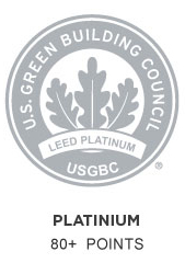 LEED Platinum Certification label