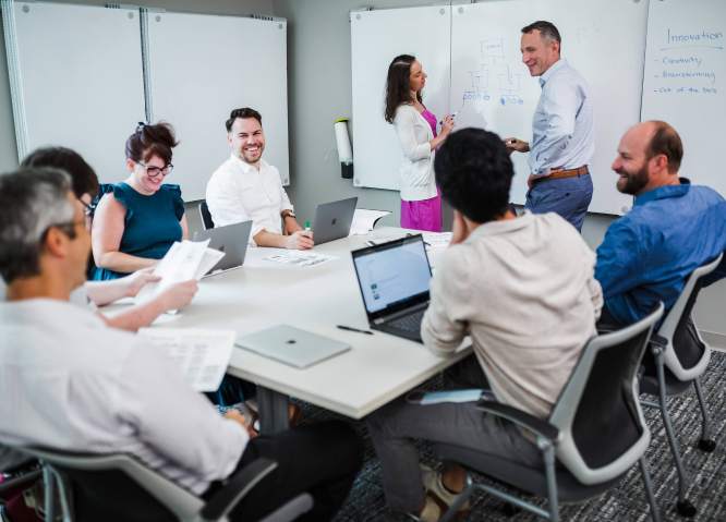 staff meeting